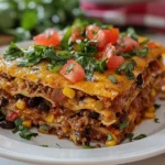 Appetizing Slow Cooker Taco Casserole