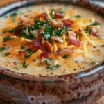Bowl of Jalapeno Popper Soup