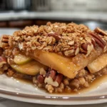 Delicious Apple Crisp with Brown Sugar Pecan Topping