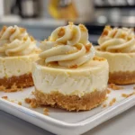 Delicious Mini Banana Pudding Cheesecakes on Display