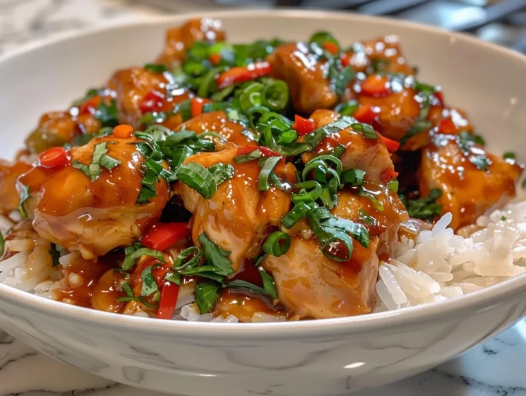 Incredible Sweet Chili Chicken Bowl Recipe