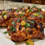 Mouthwatering Crockpot Pineapple BBQ Chicken