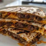 Mouthwatering Smashburger Quesadillas Stacked High
