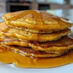 Pile of Butternut Squash Pancakes