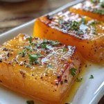 Rustic Maple Butternut Squash on Wooden Table