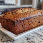 Warm Maple Banana Bread