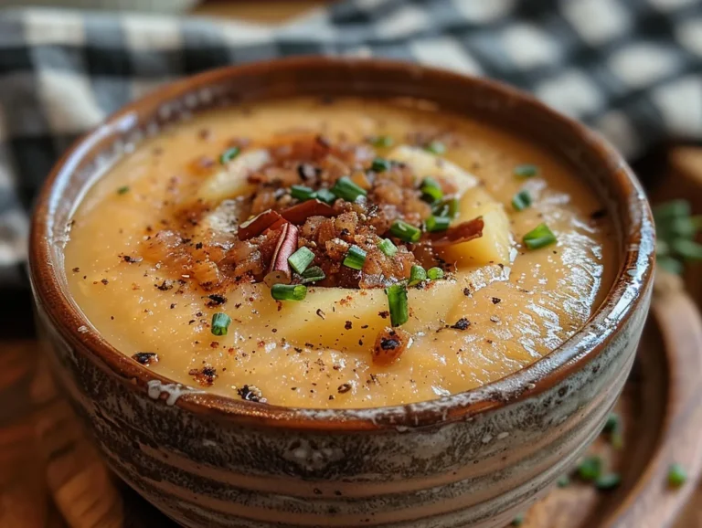 Cajun Potato Soup Bowl