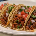 Delicious Chorizo Tacos Ready to Eat