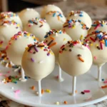 Delicious Homemade Cake Pops on Display