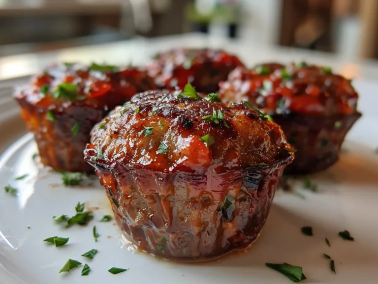 Delicious Mini Meatloaf Muffins