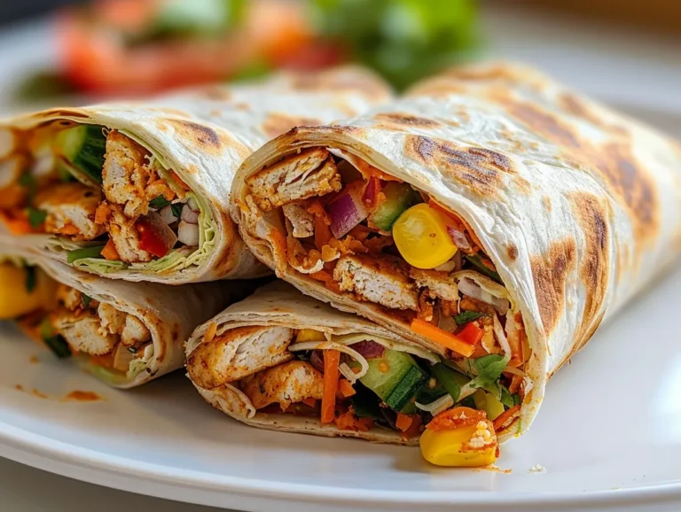 Delicious Veggie Wrap