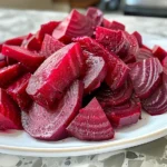 Homemade Crunchy Pickled Beets