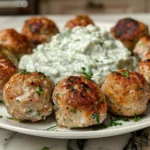 Homemade Greek Turkey Meatballs