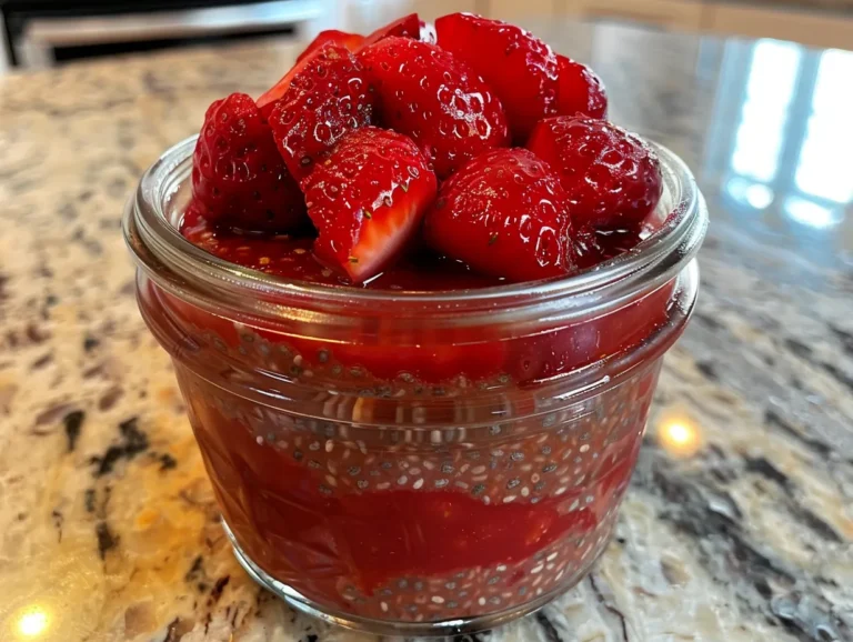 Strawberry Chia Seed Pudding