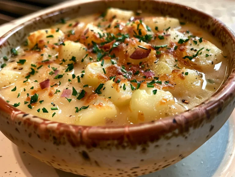 Warm and Comforting Crockpot Potato Soup