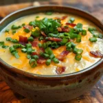Warm and Comforting Loaded Baked Potato Soup