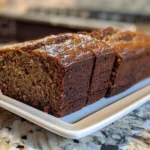 Warm and inviting persimmon bread