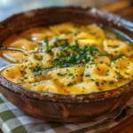 Bowl of Ravioli Soup