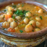 Bowl of Tuscan Chickpea Soup