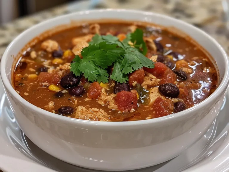 Chili's Inspired Chicken Enchilada Soup
