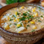 Delicious Bowl of Chicken Corn Chowder