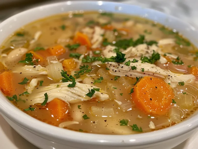 Delicious Bowl of Marry Me Chicken Soup