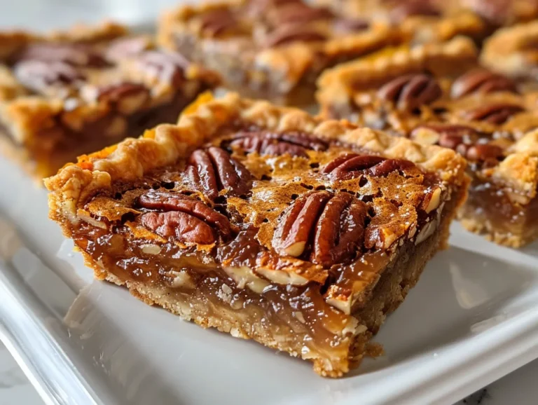 Delicious Pecan Pie Bars