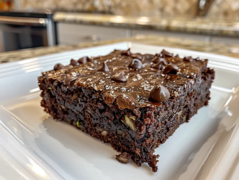 Delicious Zucchini Brownies