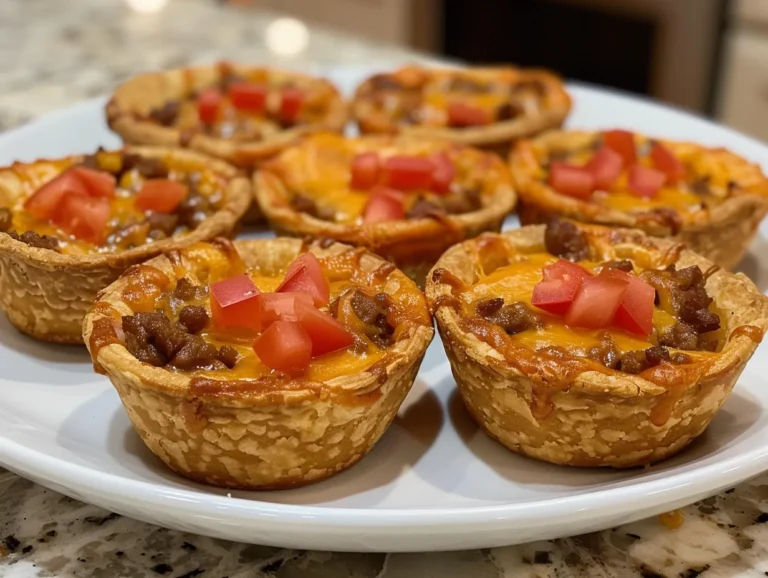 Ghost Mini Taco Pies Ready to Haunt Your Dinner Table