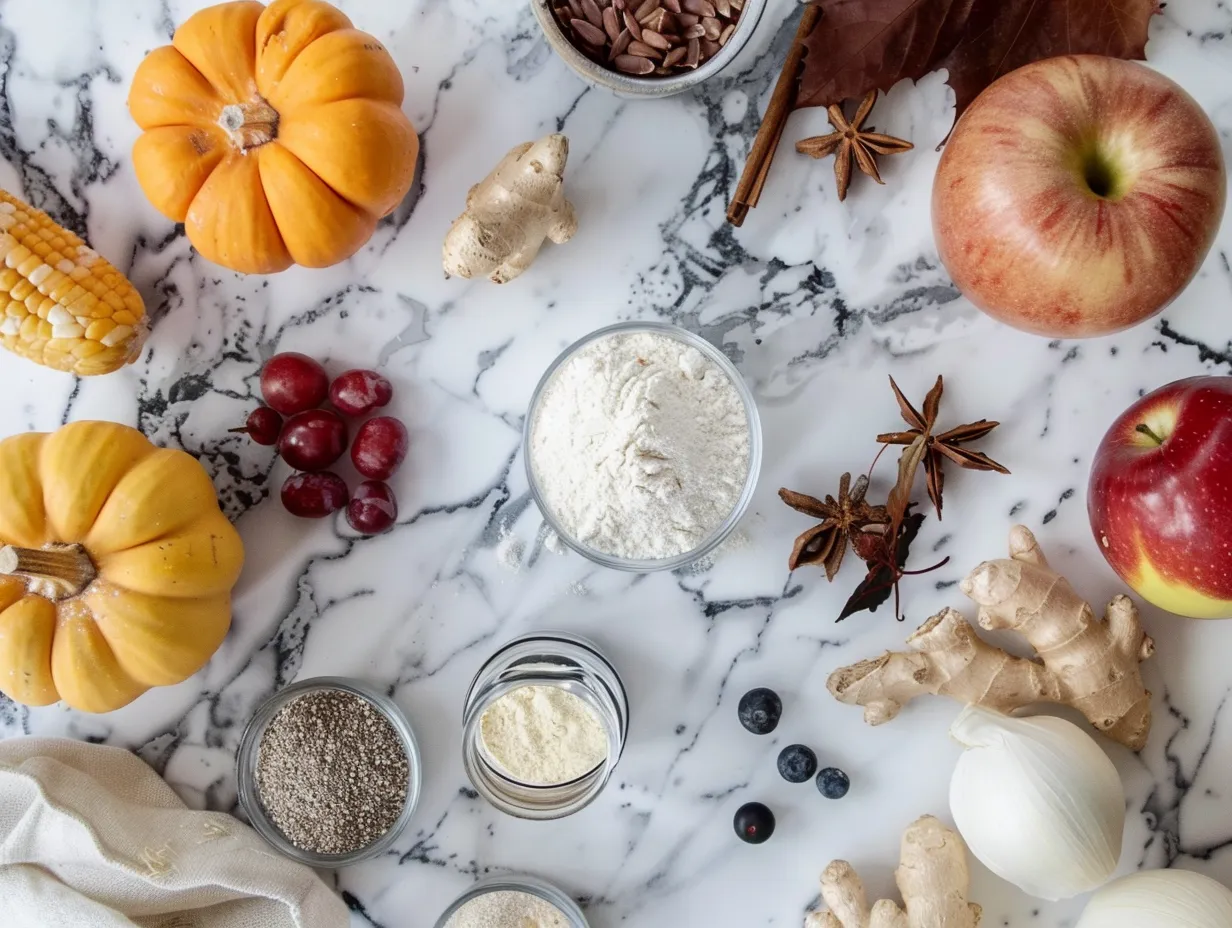 Halloween Crack ingredients including butter, sugar, crackers, chocolate chips, sea salt and sprinkles.
