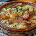 Hearty Bowl of Kielbasa Potato Soup