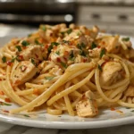 Homemade Cowboy Chicken Linguine