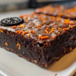 Irresistible Halloween Oreo Brownie Bars
