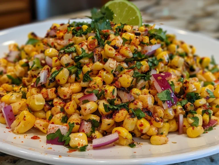 Mexican Street Corn Salad Overview