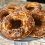 Pumpkin Cinnamon Sugar Soft Pretzels Display