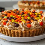 Spooky and Sweet: A Halloween Cookie Cake Masterpiece