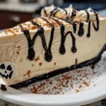 Spooky No Bake Halloween Cheesecake