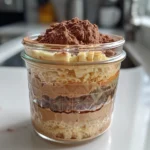 Tiramisu Chia Seed Pudding Close-Up