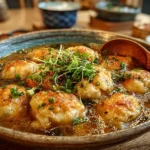 A Warm and Comforting Bowl of Vegan Dumpling Stew