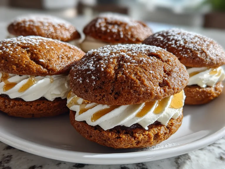 Apple Cider Whoopie Pies