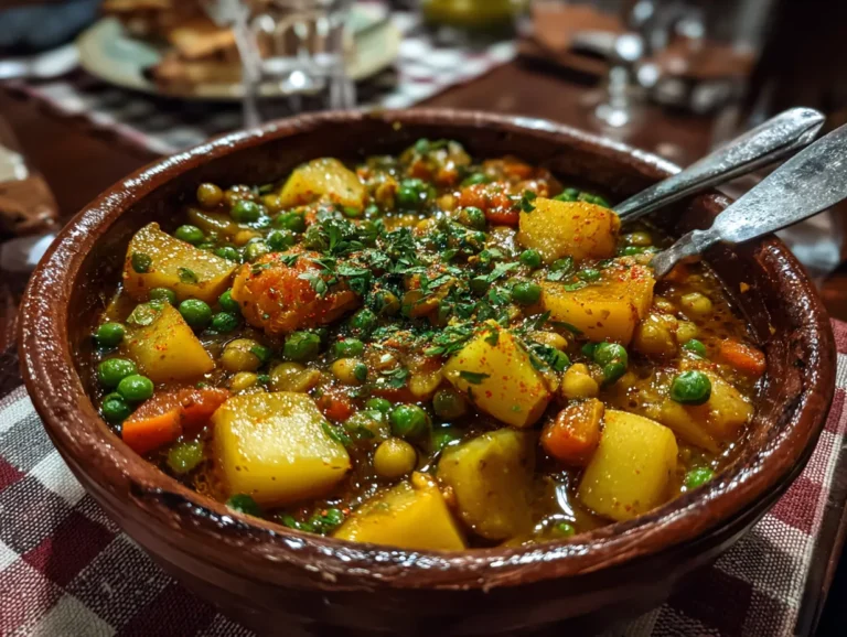 Arakas me Patates: A Hearty Greek Peas Stew
