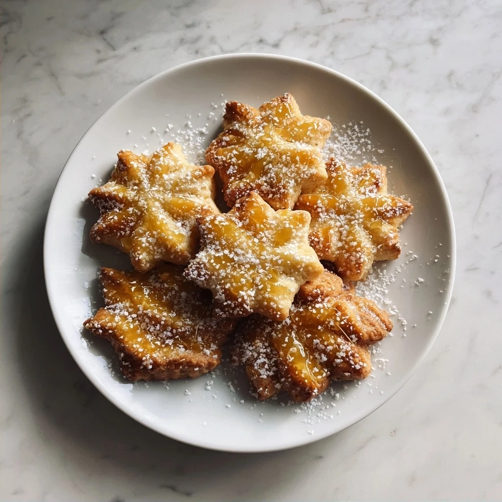 Deliciously baked Christmas Cookies with Orange Juice