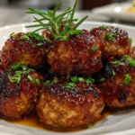 Delectable Spicy Cranberry BBQ Meatballs