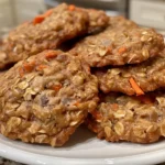Delicious Carrot Cake Oatmeal Cookies
