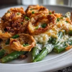 Delicious Cheesy Green Bean Casserole Ready to Eat