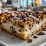 Delicious Chocolate Chip Cannoli Pie
