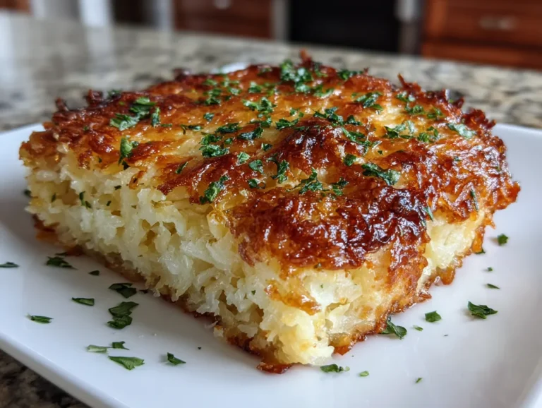Delicious Copycat Cracker Barrel Hashbrown Casserole