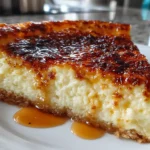 Delicious Creme Brulee Pie with Golden Crust