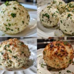 Delicious Garlic Herb Cheeseball Appetizer