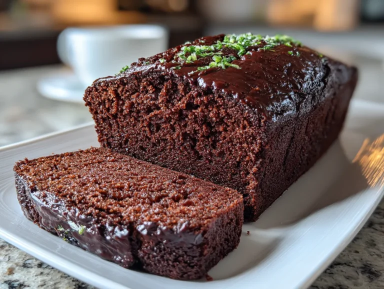 Delicious Moist Chocolate Zucchini Bread